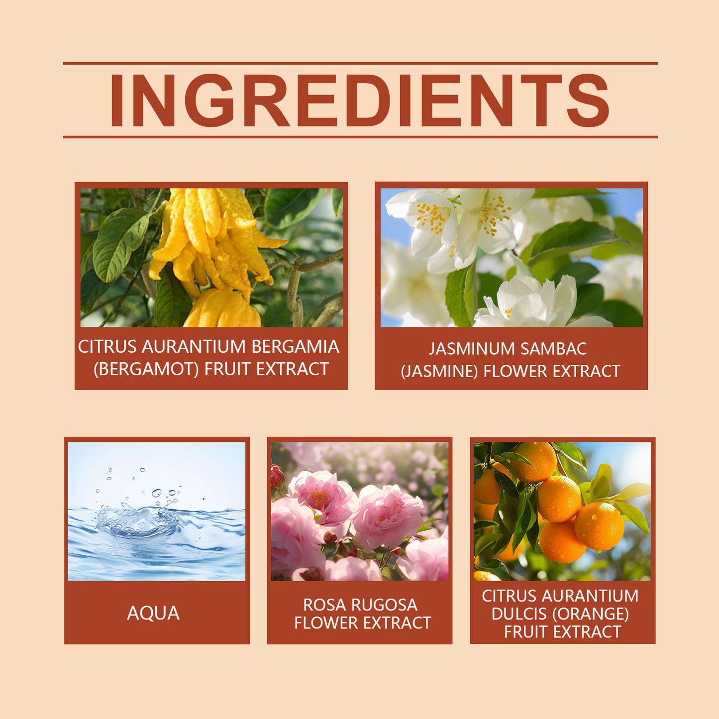 عطر زهور الحمضيات، محمول، يدوم طويلاً