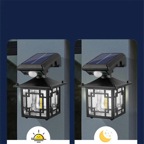 Outdoor Solar Sensor Light